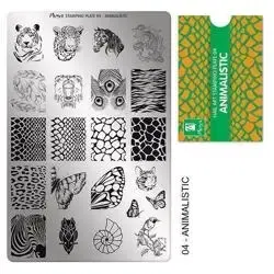 Stamping Plate NO. 04 Animalistic Moyra